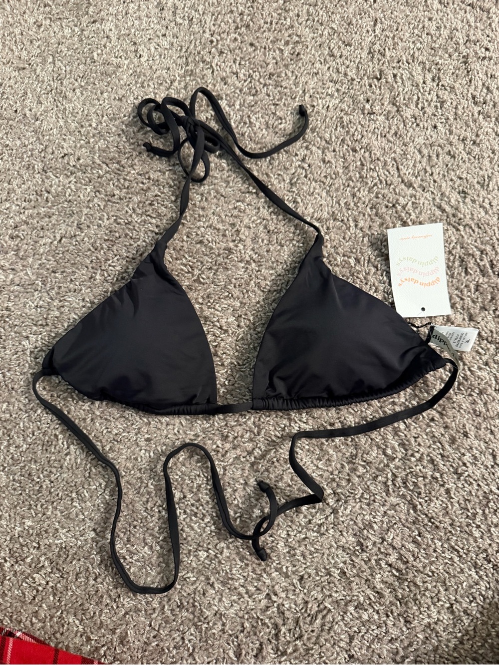 Dippin Daisy’s Black Bikini Top